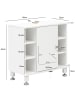 FineBuy Badunterschrank in Weiß / MDF / 60x32x64