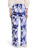 Betty Barclay Schlupfhose mit Eingrifftaschen in Weiß/Blau