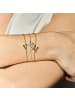 Luxenter bracelet with 18-K yellow gold finish - Alphabet