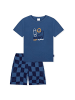 Schiesser Pyjama in Blau