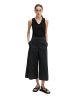 Marc O'Polo V-Neck-Top slim in Schwarz