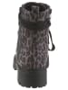 Aniston SHOES Schnürboots in grau-leo