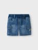 name it Jeans Cargoshorts NMMBEN BAGGY DNM 8610-TO in medium blue denim