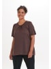 Endurance Q Funktionsshirt BREE MELANGE in 4182 Deep Shale