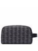 Lacoste The Blend - Kulturbeutel 22 cm in monogram noir gris