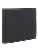 Esquire Dallas Geldbörse RFID Schutz Leder 13 cm in schwarz
