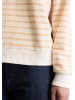 Marc O'Polo DENIM Streifen-Sweatshirt oversize in Light Orange