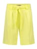 Betty Barclay Shorts mit Bundfalten in Gelb