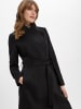 Marie Lund Mantel in schwarz - 0002