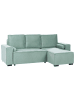 Beliani Schlafsofa EDANE in Grün - (W) 232 x (H) 94 x (L) 150 cm