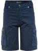 Blue Effect Cargo-Shorts in Schwarz