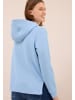 Cecil Garment dyed Hoodie in Blau