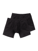 Schiesser Retro Short / Pant Cotton Essentials Authentic in Schwarz