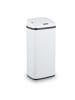 relaxdays Mülleimer mit Sensor in Weiß - 40 Liter