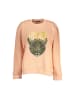 cavalli CLASS Rosa Polyester-Sweatshirt