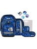 Ergobag Pack Schulrucksackset 6-tlg. OzeanBärwohner in blau