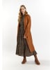 DreiMaster Vintage Trenchcoat Aus Leder in Cognac