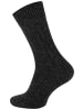 Cotton Prime® 2 Paar Wollsocken Alpaka Socken in anthrazit/grau