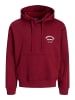 Jack & Jones Kapuzenpullover in Tibetan Red