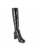 Tamaris Lackstiefel in schwarz