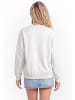 IZIA Women Sweatshirt in Offwhite