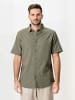 TeeShoppen Hemd Linen Blend in Army