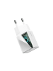Wisam® Baseus Super Si 1C Schnellladegerät 1x Typ-C 20W Power Delivery weiß