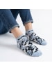 Yuhu Herren Sneaker-Socken Camouflage 5er Pack Einheitsgröße in Dunkel-Blau