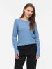 Vila Strickpullover in Blue Shadow1