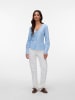 Vero Moda Popelin Hemd in Cashmere Blue