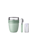 Mepal Lunchpot + Faltbarer Löffel Ellipse in 500 + 200 ml in Nordic Sage