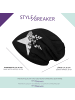 styleBREAKER Feinstrick Beanie Mütze in Braun