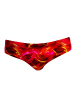 Funky Trunks Saucy Sonar Badehose chlorbeständig und schnelltrocknend in rot