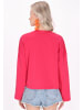 IZIA Women Sweatshirt in fuchsia