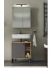Furn.Design Spiegelschrank Evoke Eiche, Badschrank 2-türig, 60 x 70 cm