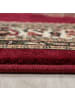 KADIMA DESIGN Teppich Kurzflor Waschbar Orientalisch TANNHEIM Strapazierfähig OEKO-TEX in Rot