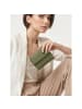 Lazarotti Bologna Leather Zip-Around Geldbörse Leder 12 cm olive