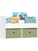 SoBuy Kindergarderobe in Weiß - (B)60 x (H)36 x (T)20cm