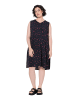 Ulla Popken Midikleid in schwarz