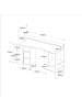 58 aufm Kessel GAMING Schreibtisch Parisot Gaming 1-tlg. Holznachbildung Schwarz