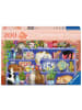 Ravensburger Ravensburger Puzzle 200 Teile Katzen im Regal in bunt
