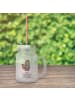 Mr. & Mrs. Panda Trinkglas Mason Jar Katze Dose mit Spruch in Transparent
