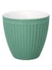 Greengate Latte Cup Becher ALICE DUSTY GREEN Grün