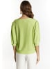 faina Damen Glitzershirt in Limette