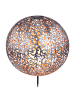 Globo lighting Solarleuchte "SOLARLEUCHTE METALL SILBERFARBEN, 1XLED" in silver