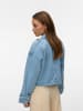 Vero Moda Trenchcoat in Light Blue Denim