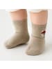 Yalion 3er-Set: Weiche Socken Vollplüsch Elefant in Grau 