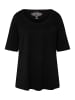 Ulla Popken Shirt in schwarz