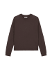 Marc O'Polo DENIM Sweatshirt relaxed in dark chocolate