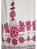 usha FESTIVAL Damen Kleid in Weiss Mehrfarbig